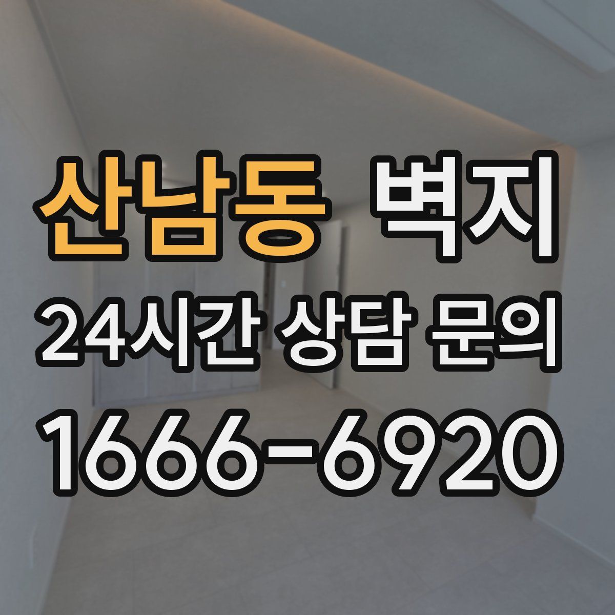 산남동 벽지