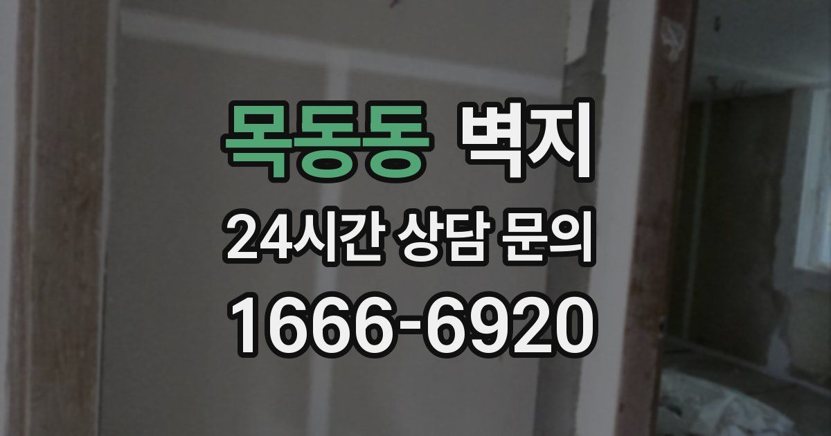 목동동 벽지
