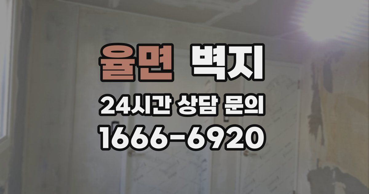 율면 벽지