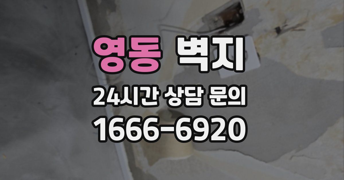 영동 벽지