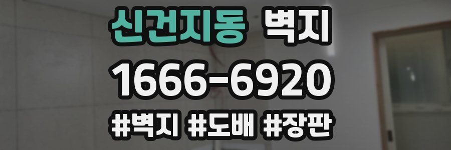 신건지동 벽지