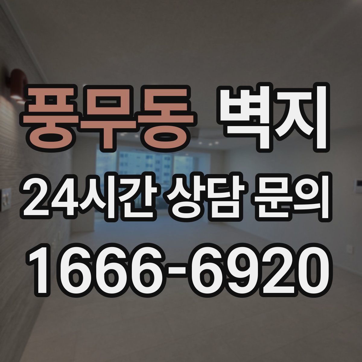 풍무동 벽지