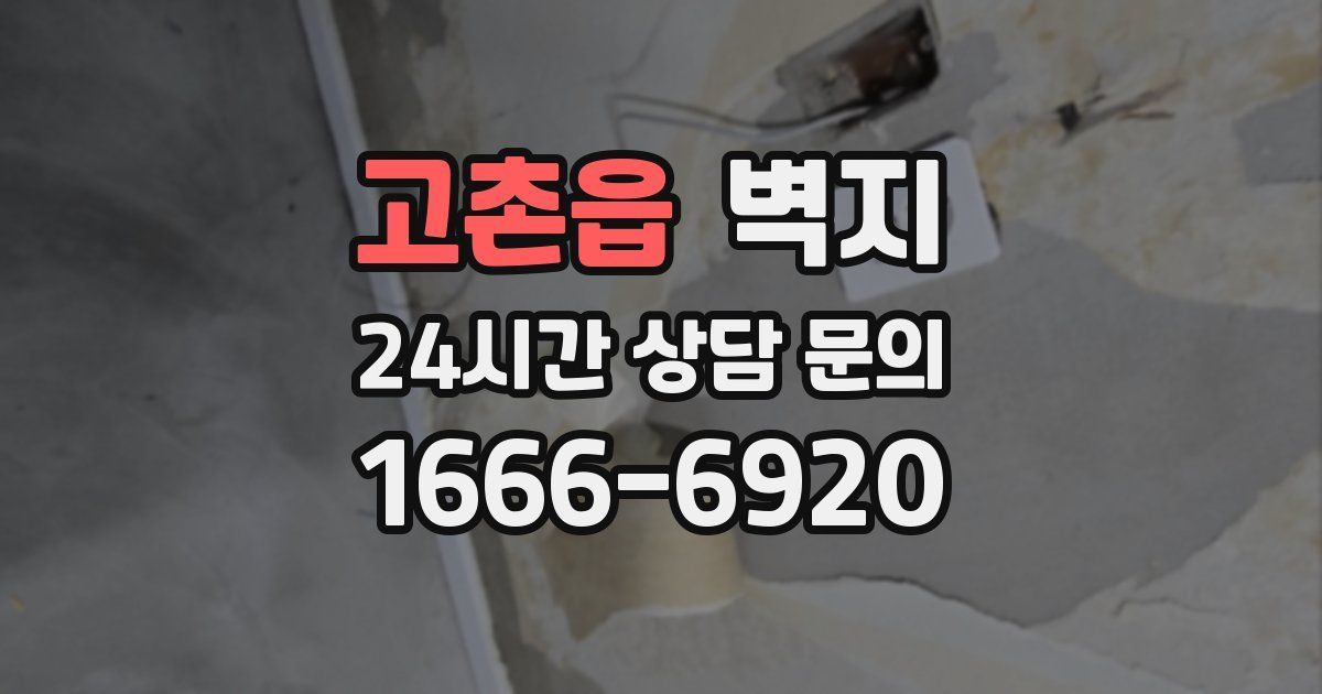 고촌읍 벽지