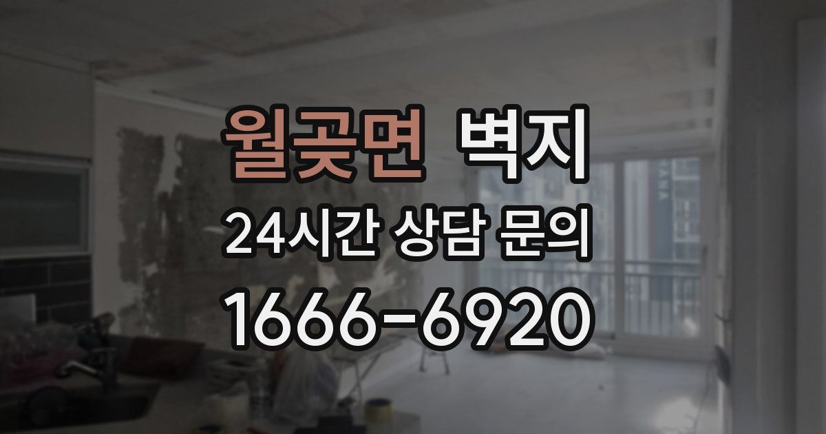 월곶면 벽지