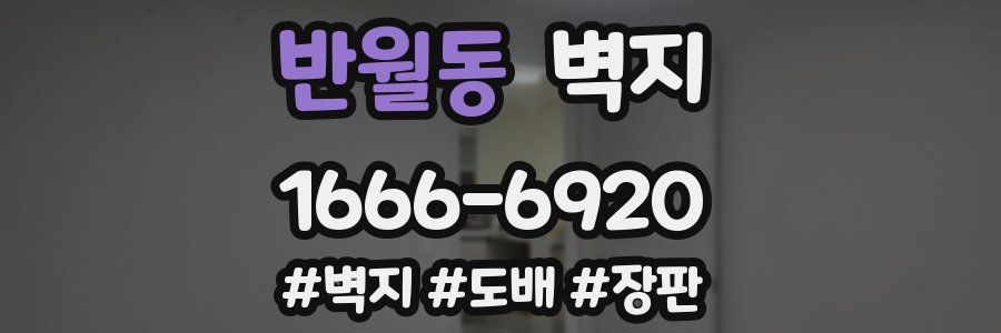 반월동 벽지