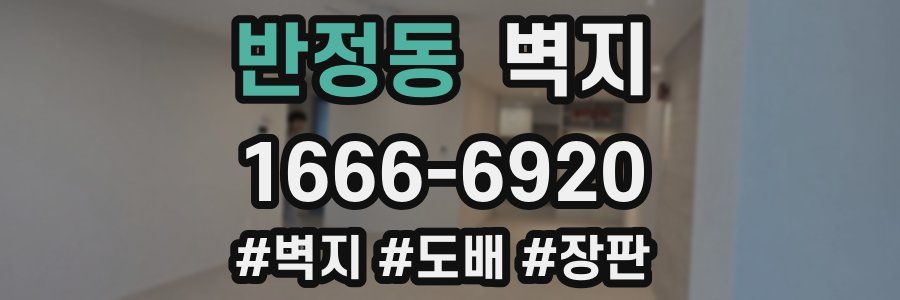 반정동 벽지
