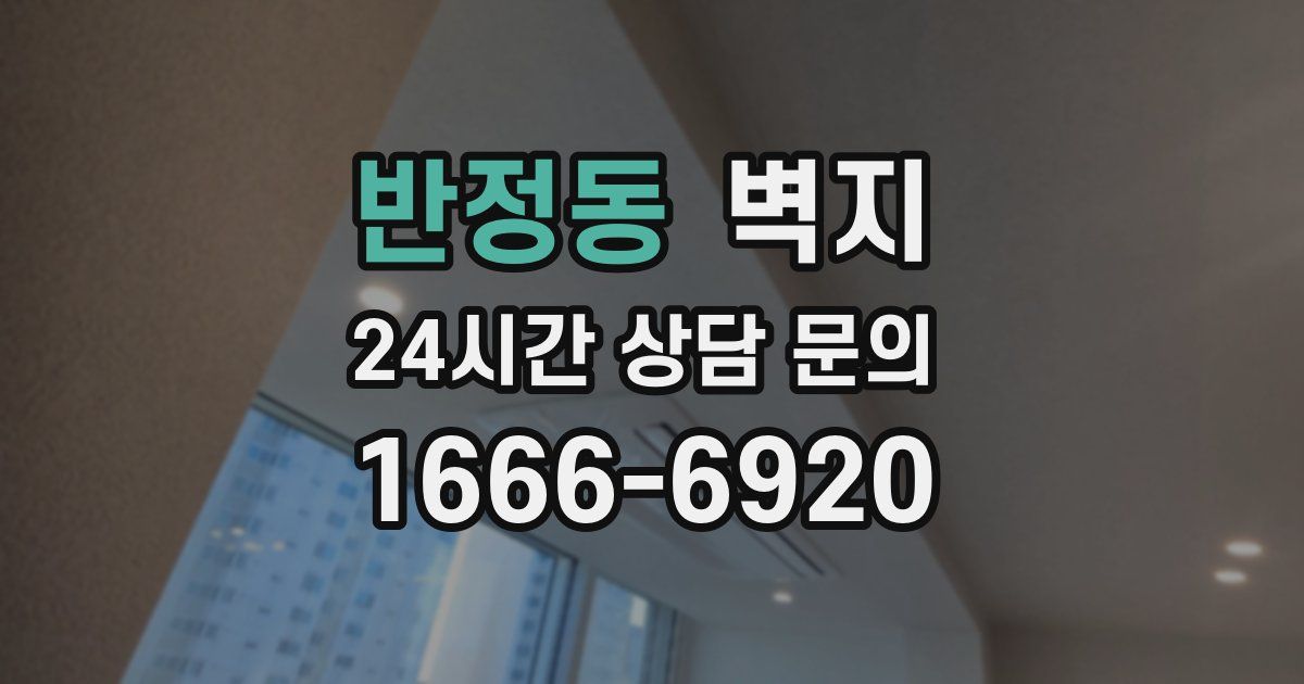 반정동 벽지