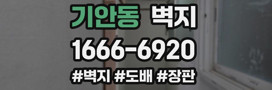 기안동 벽지