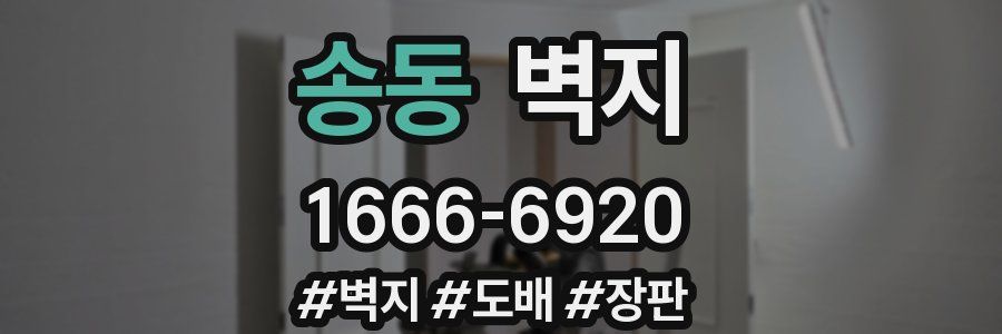 송동 벽지