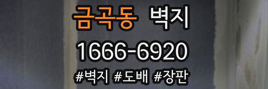 금곡동 벽지