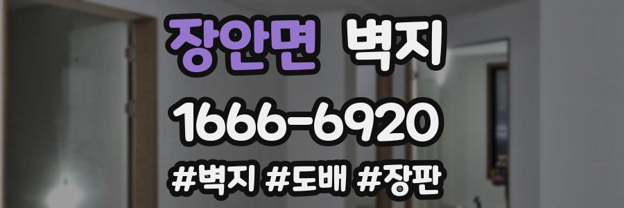 장안면 벽지