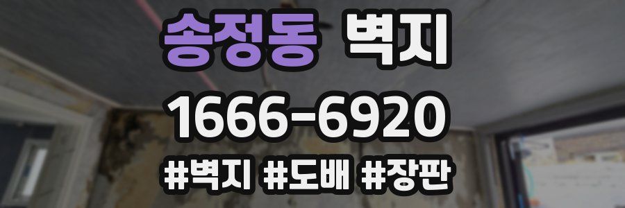 송정동 벽지