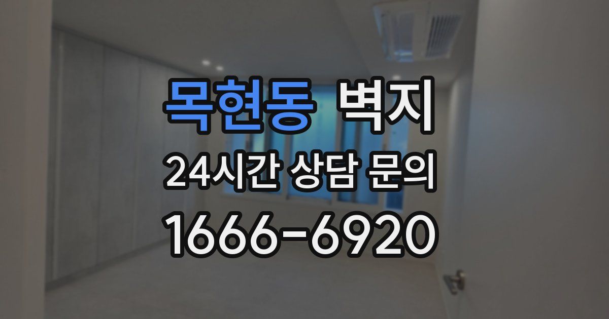 목현동 벽지