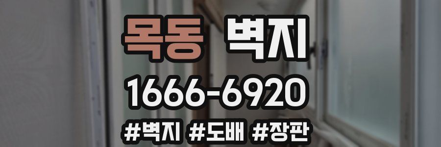 목동 벽지