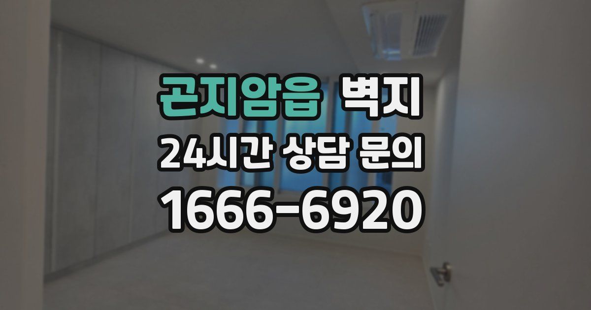 곤지암읍 벽지