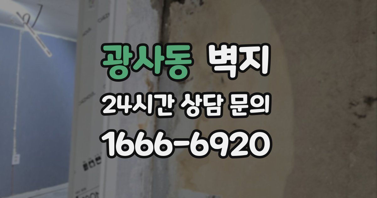 광사동 벽지