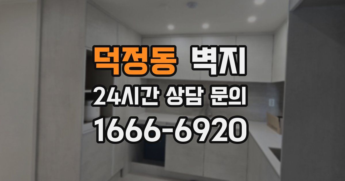 덕정동 벽지