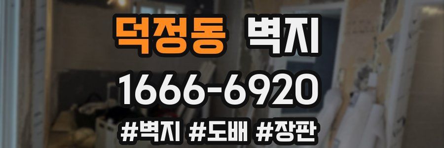 덕정동 벽지