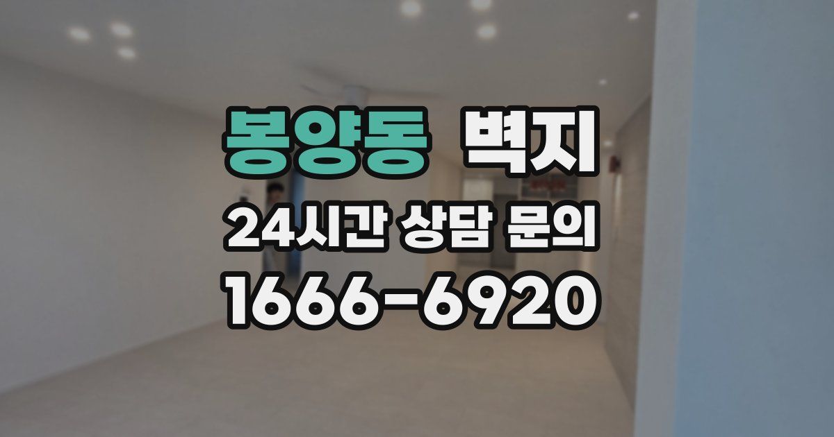 봉양동 벽지