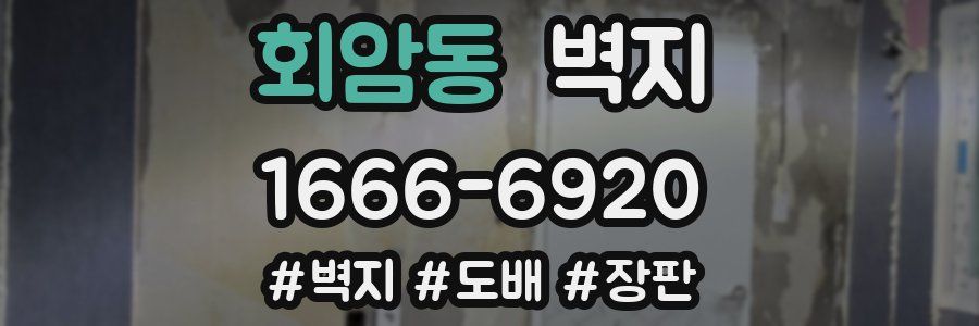회암동 벽지