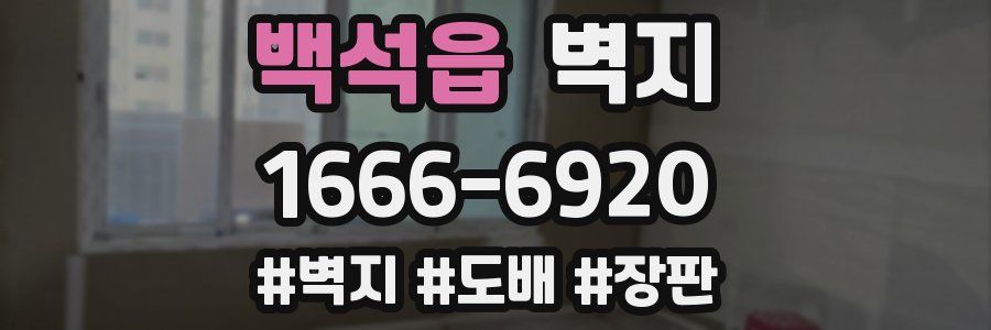 백석읍 벽지