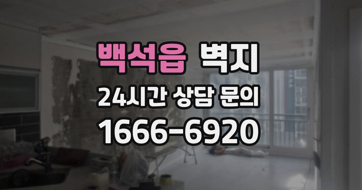 백석읍 벽지