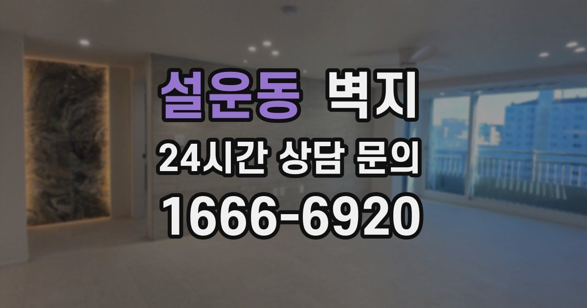 설운동 벽지