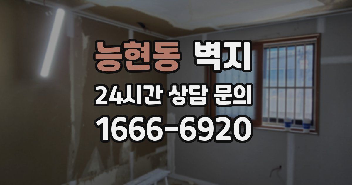 능현동 벽지