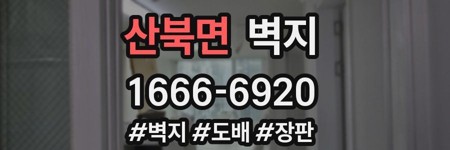 산북면 벽지
