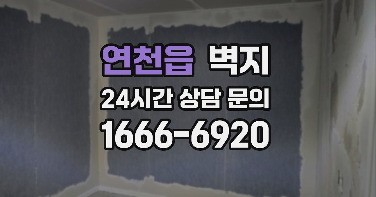 연천읍 벽지