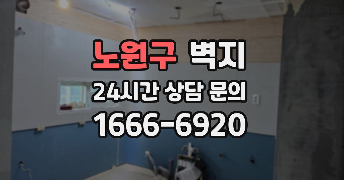 노원구 벽지