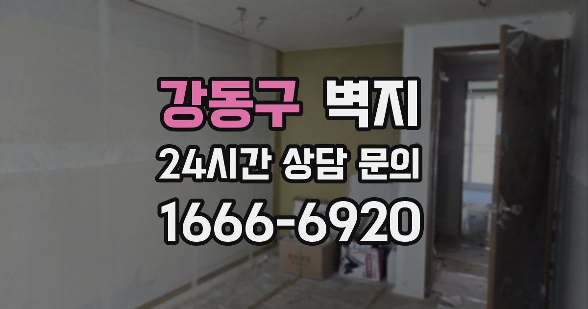 강동구 벽지