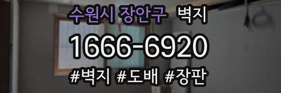 수원시 장안구 벽지