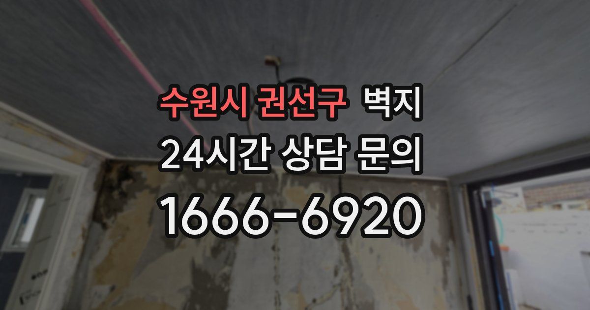 수원시 권선구 벽지