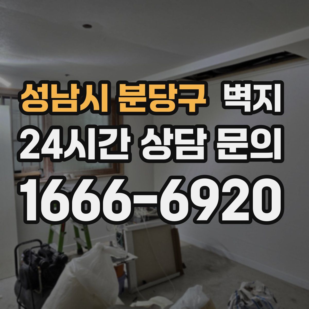 성남시 분당구 벽지