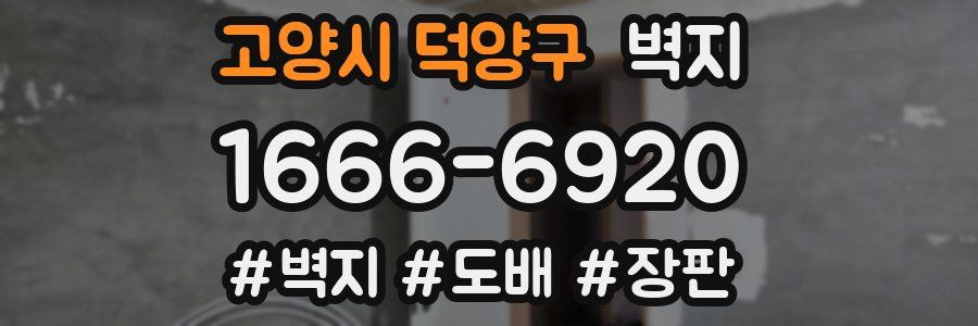 고양시 덕양구 벽지