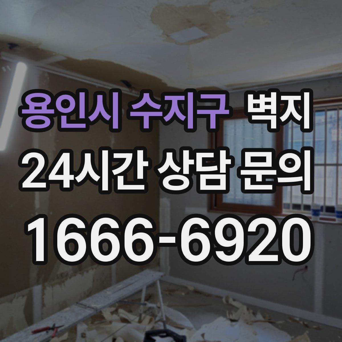 용인시 수지구 벽지