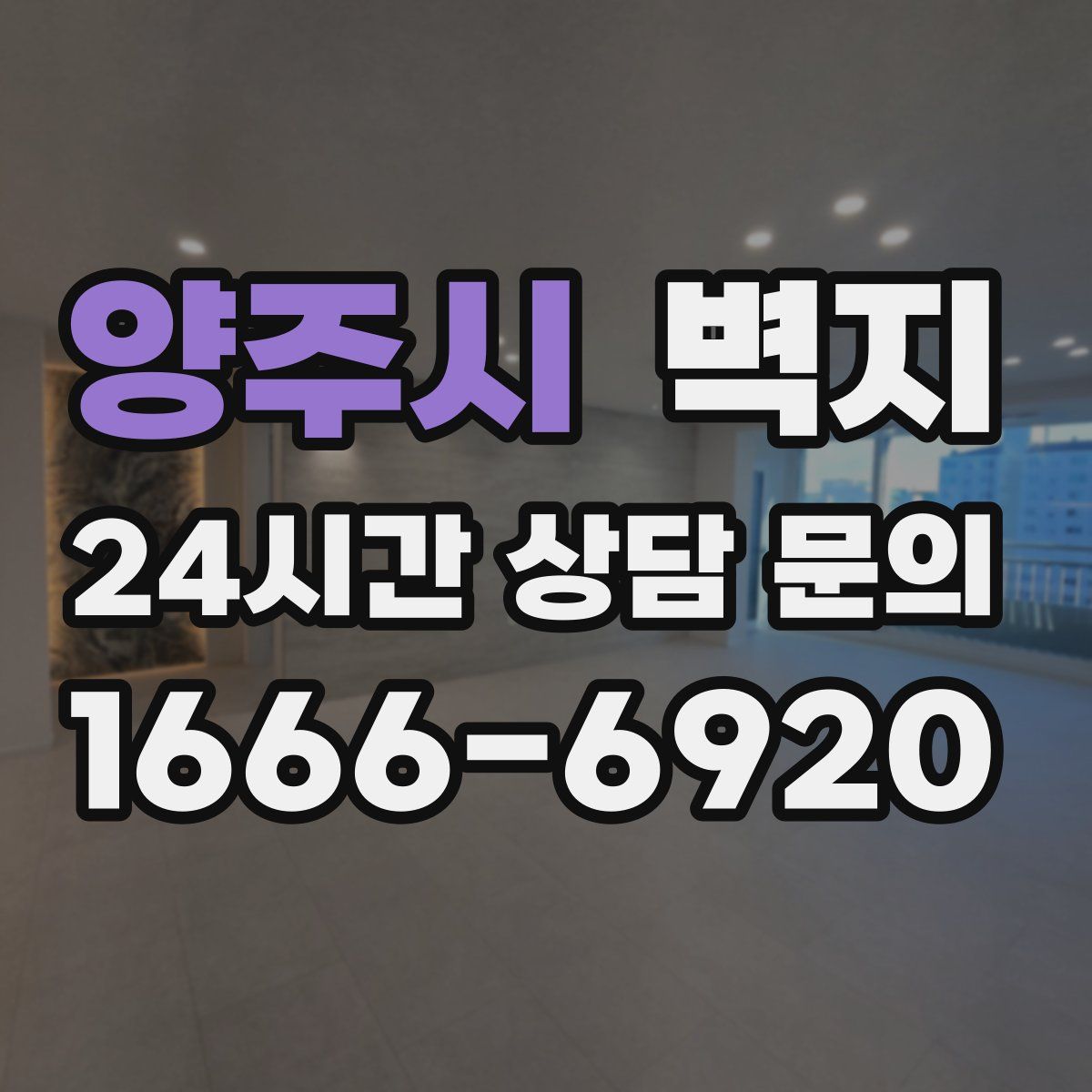 양주시 벽지