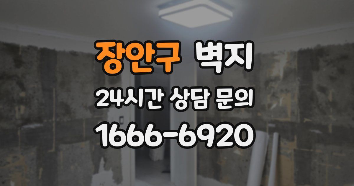 장안구 벽지
