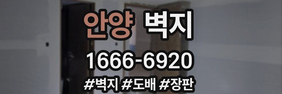 안양 벽지