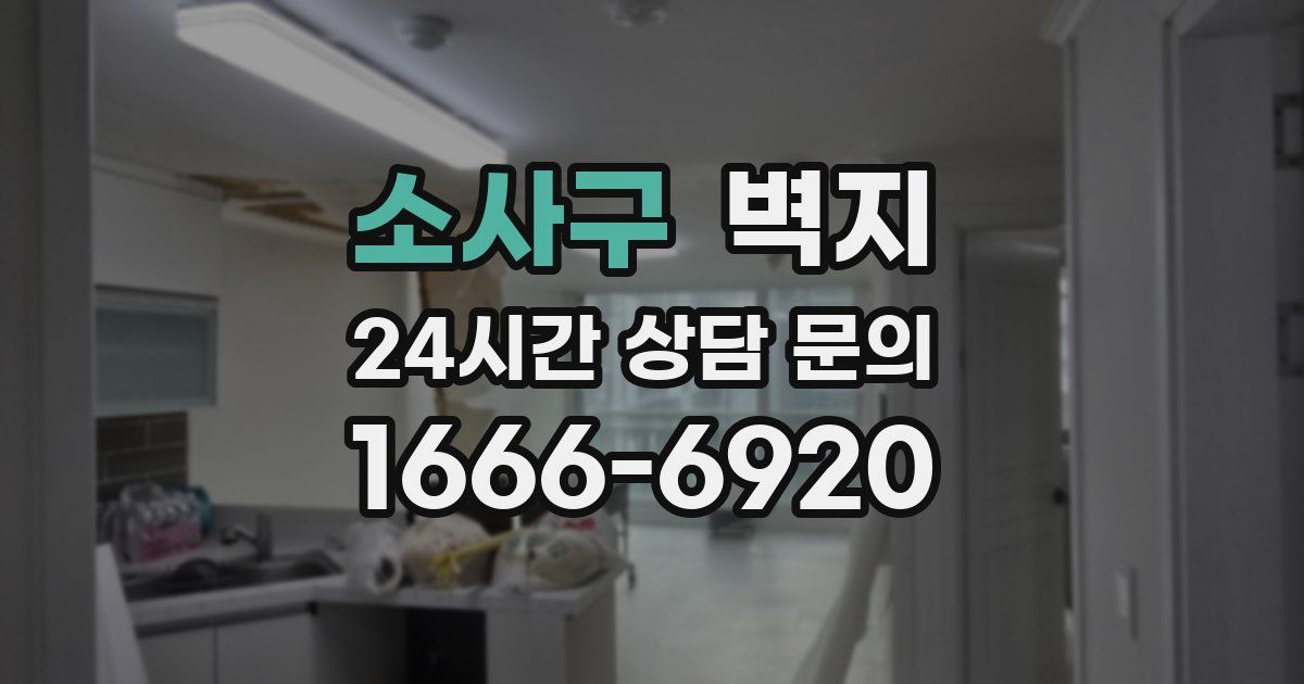 소사구 벽지