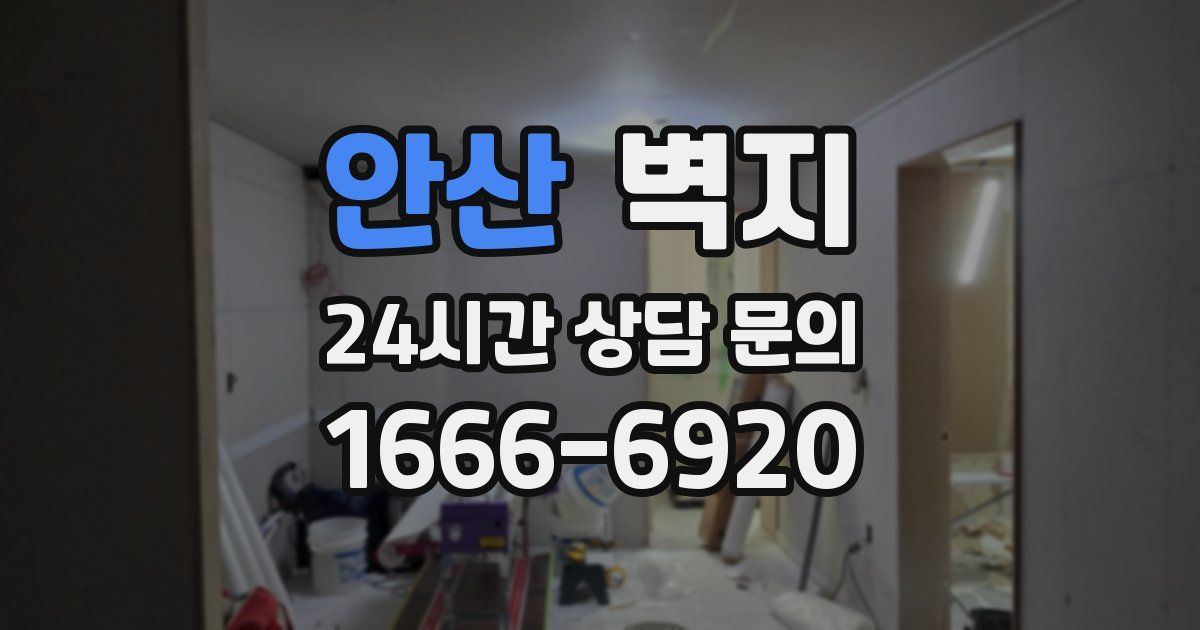 안산 벽지