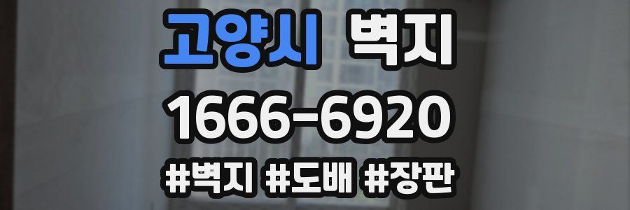 고양시 벽지