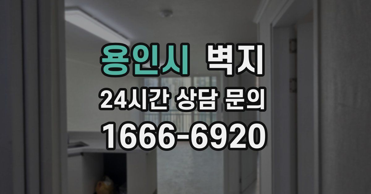 용인시 벽지