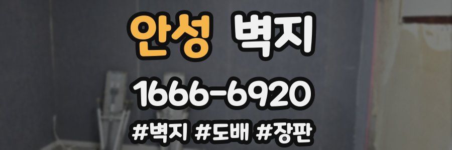 안성 벽지
