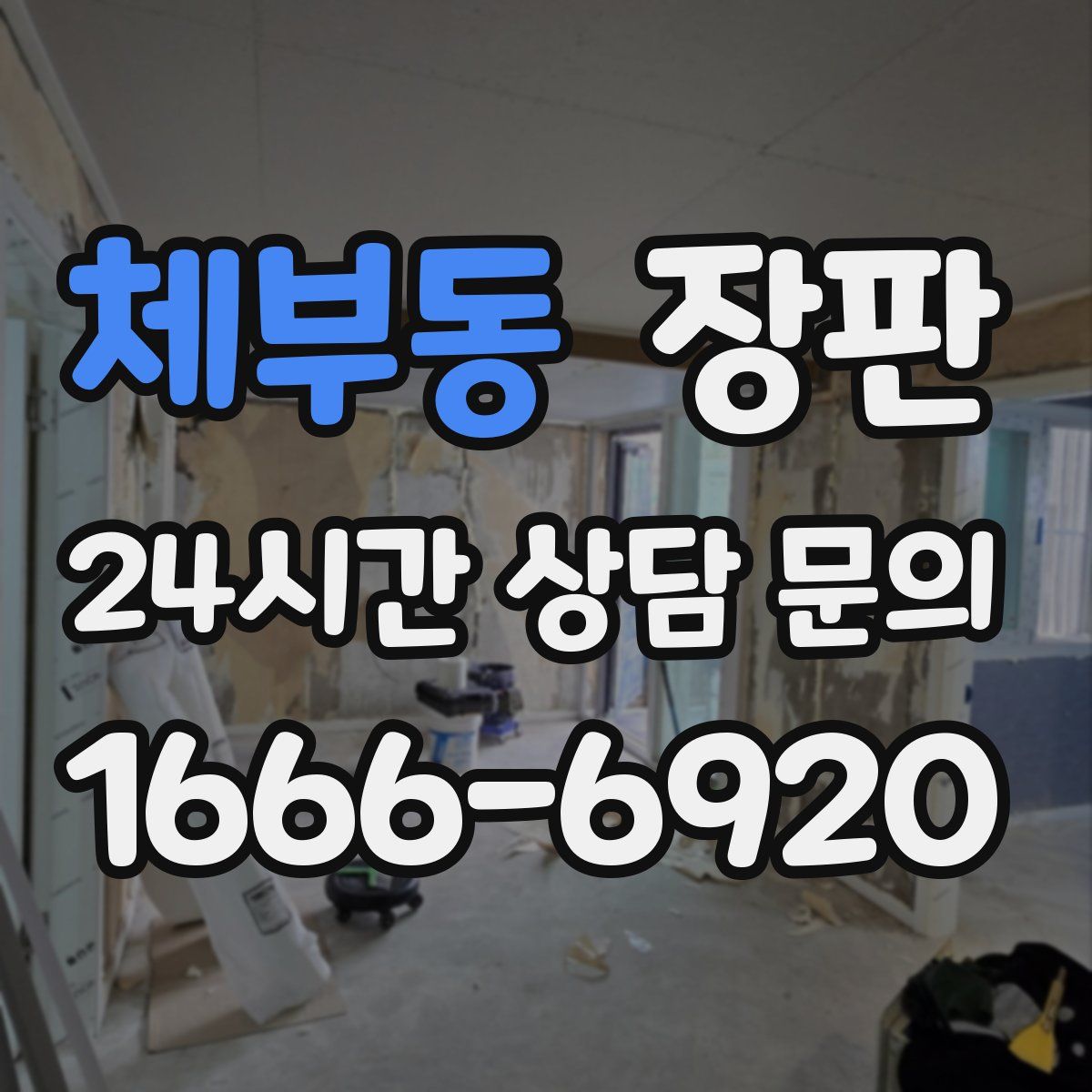 체부동 장판