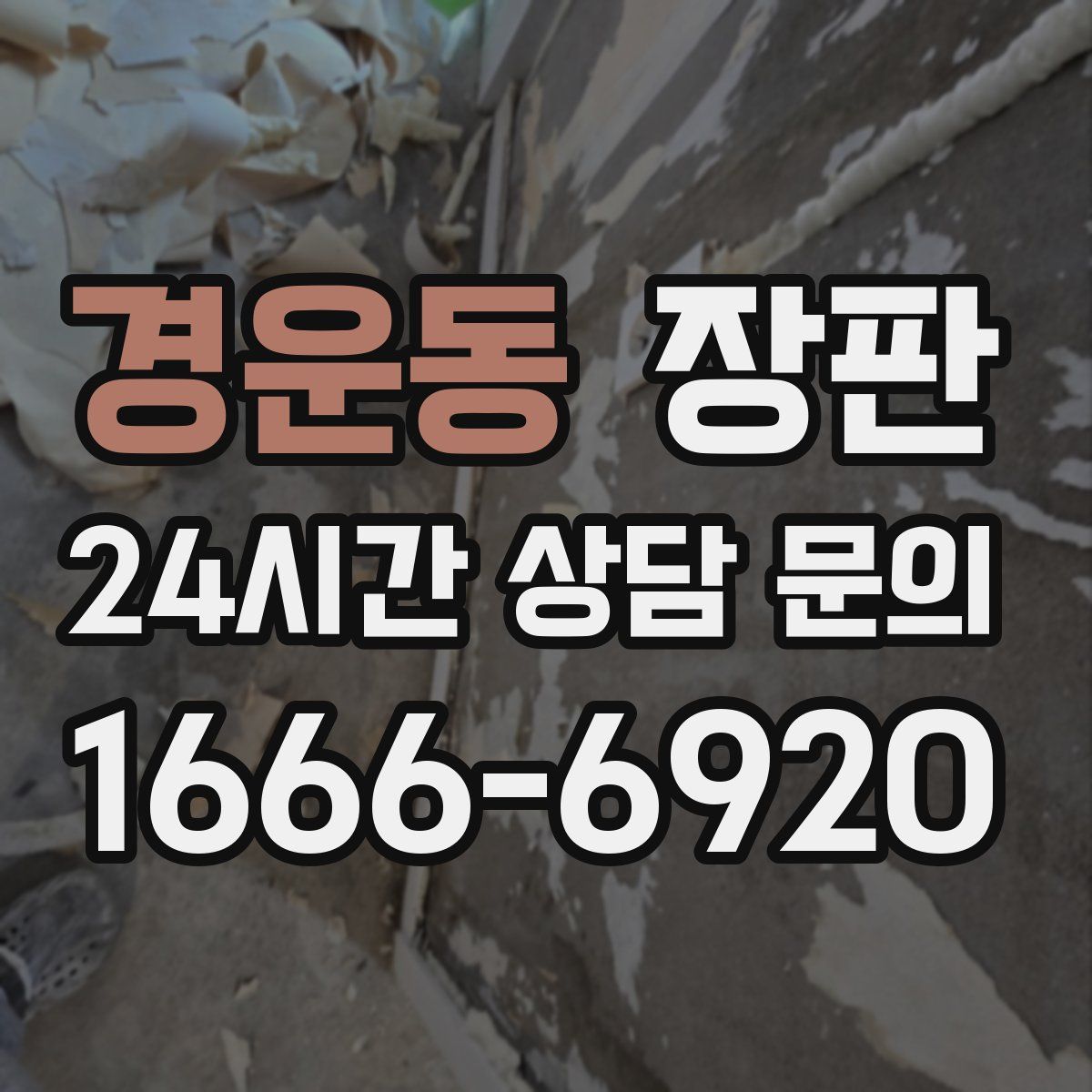 경운동 장판