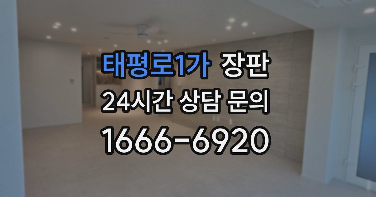 태평로1가 장판