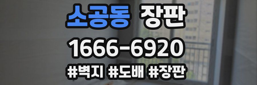 소공동 장판