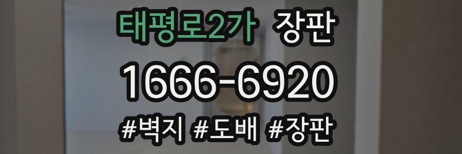 태평로2가 장판